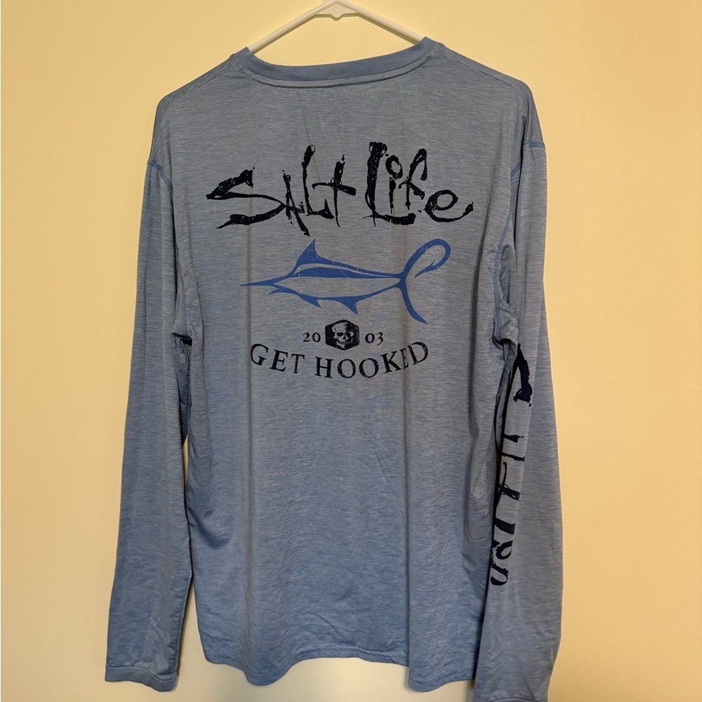 Salt Life Light Blue Graphic Tee